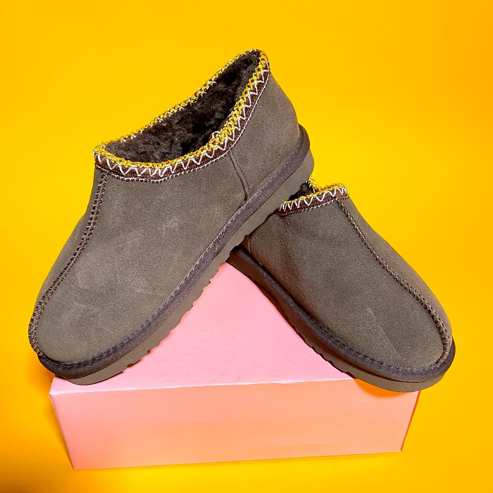 UGG (maybe) Fur-lined Slippers